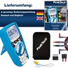 PeakTech 3443 Digital Multimeter with LED Lamp, Waterproof (IP67), 6000