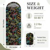WeCozy Black Gaming Sleeping Bag for Kids, 3 Season Lightweight