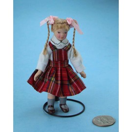 Dolls House 4675 Puppe "Kirsty" Mädchen 9,5 cm Doll 1:12