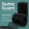 Home Intuition 2-Pack Leader and Gutter Guard from Leaves, Twigs,