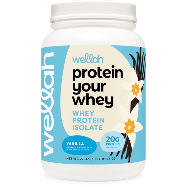 Wellah Protein Your Whey (30 Servings, Vanilla) - Whey Protein