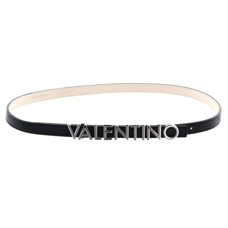 VALENTINO Belty Belt W100 Nero/Argento, Nero / Argento