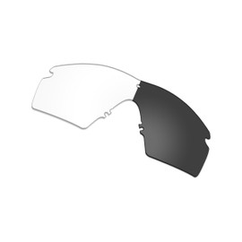 Vonxyz Lenses Replacement for Oakley M Frame 2.0 Strike Sunglass - Clear Black Photochromic Activated