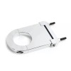 atvutvparts Universal Aluminum Chrome Street Rod 2 Inch Steering Column