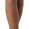 MANA MANA Women's Knee Socks - 2 Pairs Transparent Fabric