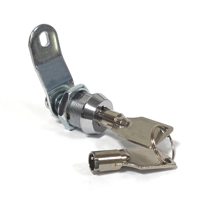 2 Pack Toolbox Lock 5/8" Tubular Cam Replacement Lock Hook