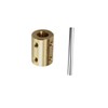 CHANCS Motor Shaft Rigid Sleeve Coupling 8mm to 8mm 100MM