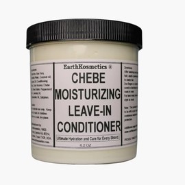 earth Kosmetics Chebe Moisturizing Leave-In Conditioner – Hydrate, Strengthen & Nourish with Chebe Oil, Shea Butter, Coconut Oil & Other Potent Herbs and Oils for Moisture, Growth & Frizz Control