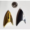 LAPEL PIN Star Trek:Discovery Section 31 or Command 1" Set-