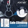 AOKWIT 50KN Rescue Figure, 8 Descender Large Bent-Ear Belaying and