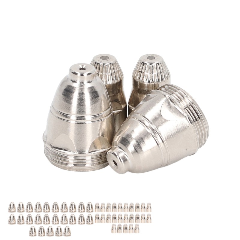 50PCS Plasma Cutting Torch Consumable Kit Copper Strong Penetration Plasma