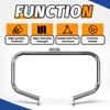 KUAFU Highway Crash Bar Compatible with 2000-2017 Harley Heritage Softail