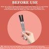 2-in-1 Eyebrow Pencil and Eyebrow Gel, Eyebrow Pencil with 4