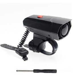 Electric Loud Bike Horn 5 Modes Electronic Cycling Horn Bicycle Handlebar Alarm Bell Ring Bell Loud Sound Horn