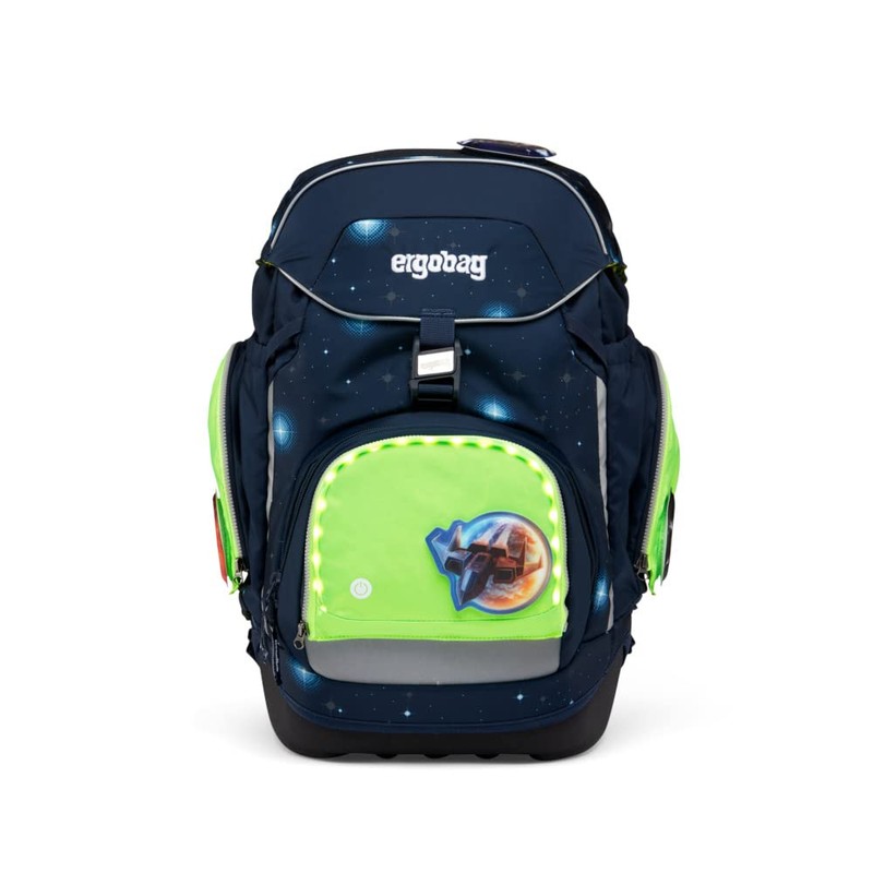 ergobag Fluo LED Zip Set LED, Visibility Zippie, for Pack,