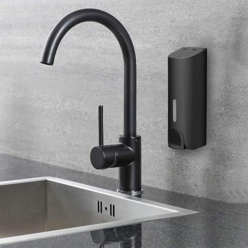 Soap Dispenser Shower Gel Shampoo Conditioner ABS Wall Mount 350ml