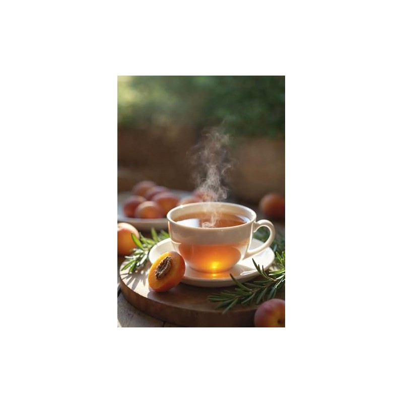 Herbamina Apricot & Rosemary Herbal Tea | Fruit Herbal Tea