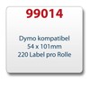 LabelTrade Compatible / Replacement for Dymo 99014 54 x 101