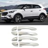 Car Outside Door Handle Cover with Caps Mirror Chrome Replacement
