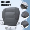 SecosAutoparts Driver Side Bottom Cloth Replacement Seat Cover Gray #H2T