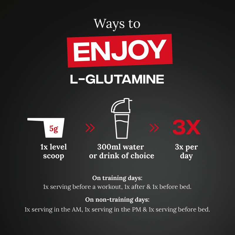 Reflex Nutrition L-Glutamine Supplement (500g) Powder