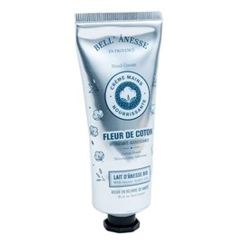 LABEL PROVENCE NATURE Crema de Manos 75ml con Leche de Burra Ecologica (75 ml, Flor de Algodon)