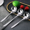 JIHUOO Stainless Steel Soup Ladle Sauce Ladle Small Pouring Spoon