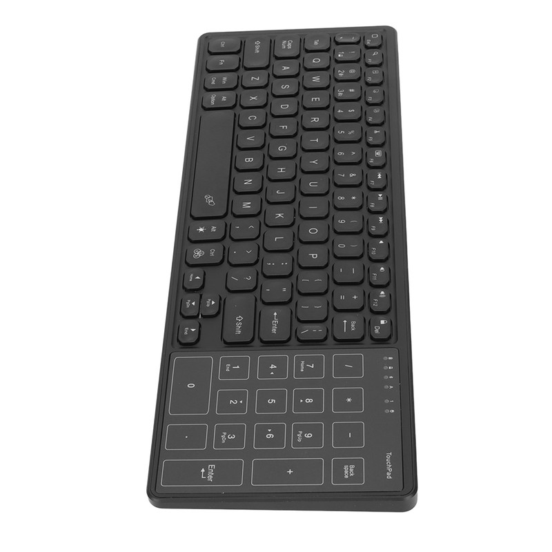Wireless Keyboard Numeric Touchpad 2.4Ghz Wireless Portable RGB Backlit Plug