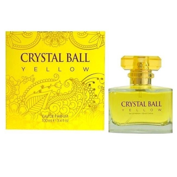 CRYSTAL BALL Yellow By Sandora Women Perfume Eau De Parfum EDP Natural Spray NEW