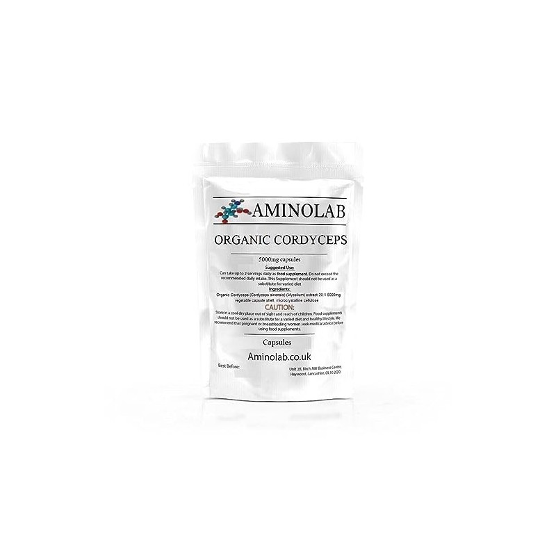 Aminolab - Cordyceps 5000mg 60 Capsules