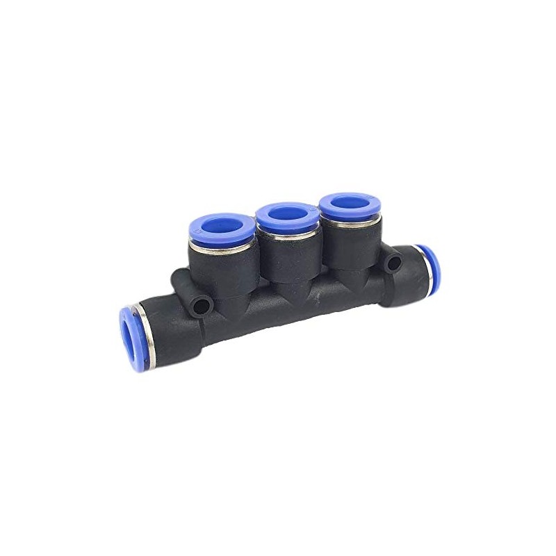 Pneumatic Distributor 3-Way Push In Connector (6 mm Hose Connection)