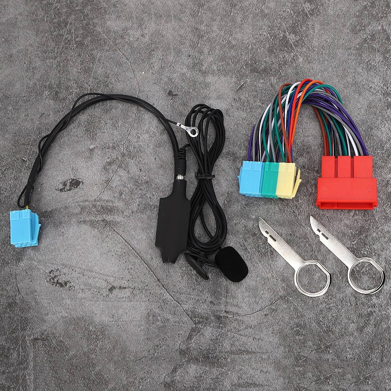 Bluetooth Audio Adapter with Speaker Car Stereo Fits for A2