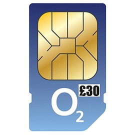 O2 PAYG 30 Pound Big Bundle Triple Sim Pack