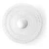 Lumicraft Lampara Led Panel Plafon 18 Watts Blanca Con Textura