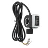 6 Wire Thumb Throttle with ON/OFF Switch Battery Indicator 22mm