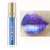 Maydear Chameleon Lipstick, High Pigmented Blue Lipstick for Women Metallic
