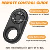 PETSWEET Remote Control Dog Toy Ball, Interactive Self Bouncing E-TPU