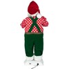 Northlight 24" Animated and Musical Santa Claus with Hot Cocoa