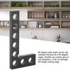 90 Degree Positioning Squares Right Angle Ruler Woodworking Tools Inch