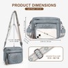 APHISON Crossbody Purse for Women，Small Crossbody Bags Trendy Vegan Leather