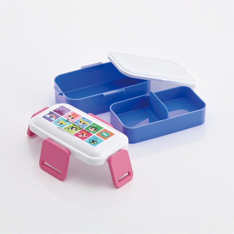 Skater PFLW4AG-A Powerpuff Girls Lunch Box, 2-Tier, 20.3 fl oz