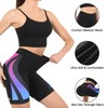 Sportneer Women Bike Shorts 4D Gel Padded Bicycle Cycling Shorts