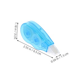 Operitacx 12pcs Colorful Correction Tape Dispenser Easy to Out Applicator for Instant Corrections Office School or Home Ideal for Writing Crafting and Document Editing