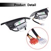 waltyotur Adjustable Light Kit Headlights and Taillights 12V Replacement for