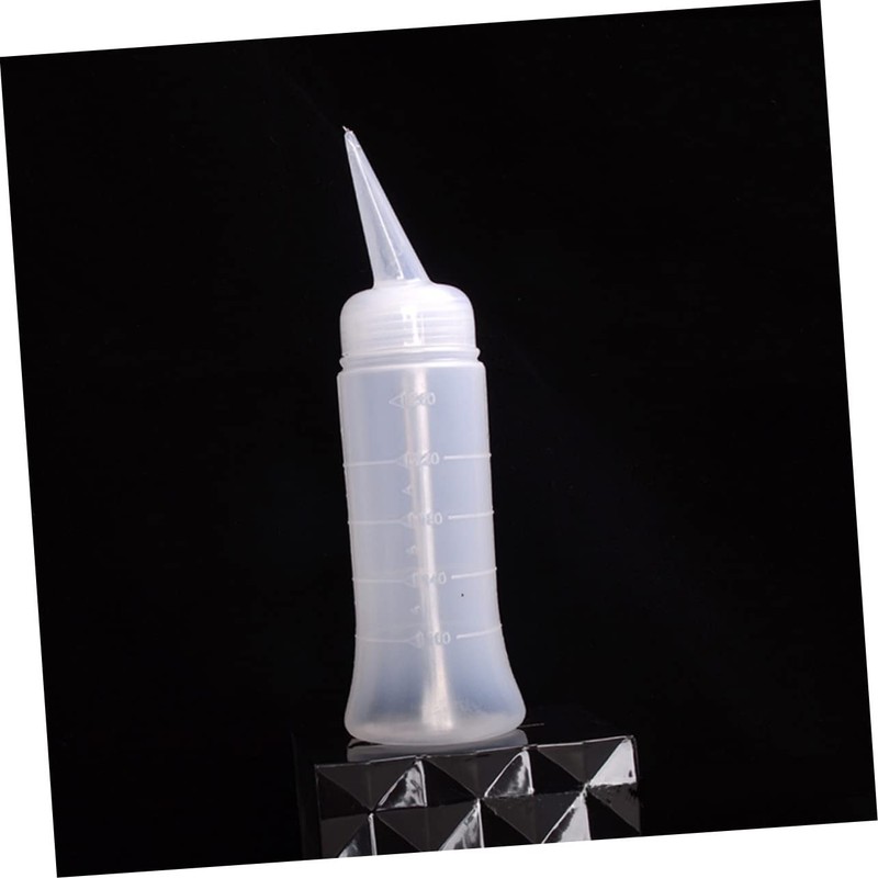 MERRYHAPY 5pcs Measuring Applicator Bottles Scale Small Hairdressing Tools for