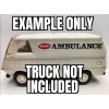 Tiny Tonka Ambulance Van Decals For Tiny Tonka, Replacement Stickers