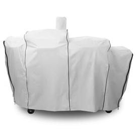 ZJYWSCH Grill Cover for Pit Boss Platinum KC Combo PB1285KC Wood Pellet and Gas Grill 600D Heavy Duty Pit Boss KC Combo Grill Cover Outdoor Waterproof