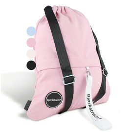 Bjørkstrøm® Sports Bag with Outer Pocket and Zip - Lifestyle Backpack with Adjustable Drawstring - Gym Bag - Gym Bag for Men and Women