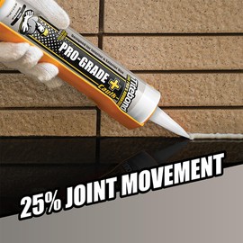 Titebond 10.1 Oz. Pro-Grade Plus Siliconized Acrylic Water-Based Caulk - Black