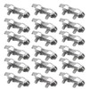 18pcs M2 Duplex Wire Rope Clip Cable Clamps Stainless Steel